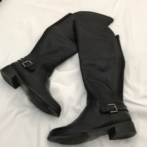 Black over-the- Knee boots (GC Shoes brand) Size 7